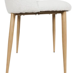 Amelie Chaise bouclé blanc