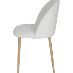 Amelie Chaise bouclé blanc