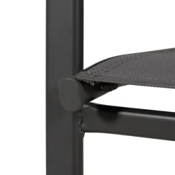 Anduze - Chaise de jardin en tissu gris