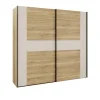 Armoire Bellevue 220 cm avec Lot de 3 étagères