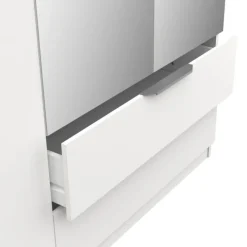 Armoire Ghost 4 portes blanc