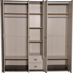 Armoire 5 portes avec miroir Arlo mh9423