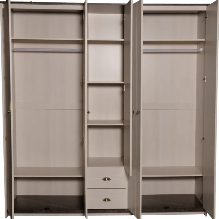 Armoire 5 portes avec miroir Arlo mh9423