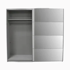 Armoire 2 portes Beta blanc