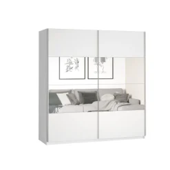 Armoire 2 portes Beta blanc