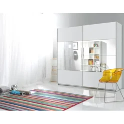 Armoire 2 portes Beta blanc