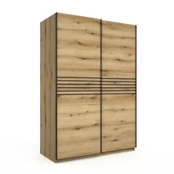 Armoire 2 portes (150cm) Kato chêne etna