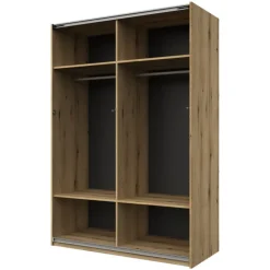 Armoire 2 portes (150cm) Kato chêne etna
