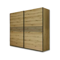 Armoire 2 portes (200cm) Kato chêne etna