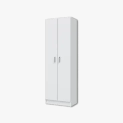 Armoire 2 portes (180cm) Multiusos blanc