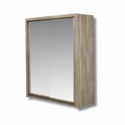 Armoire 2 portes 182 cm Tempo/Vario chêne kronberg/noir