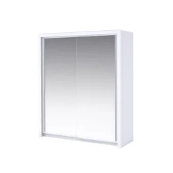 Armoire 2 portes 182 cm Touch blanc