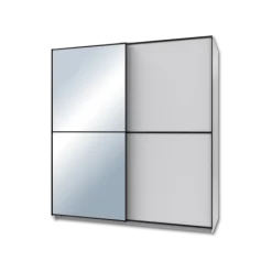 Armoire 2 portes coulissantes ULM - Blanc