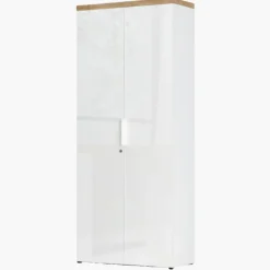 Armoire 2 portes Easy bianco et cadiz