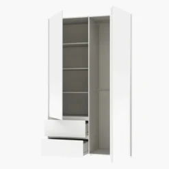 Armoire 2 portes et 2 tiroirs Mosaik 612,907
