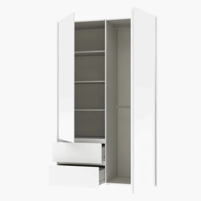 Armoire 2 portes et 2 tiroirs Mosaik 612,907