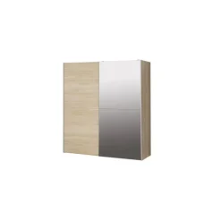 Armoire 2 portes Kaikais chêne sonoma
