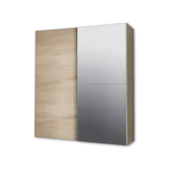 Armoire 2 portes Kaikais chêne sonoma