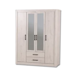 Armoire 4 portes Olivos rome whitewash
