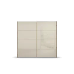 Armoire 2 portes Quadra chêne artisan
