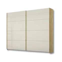 Armoire 2 portes Quadra chêne artisan