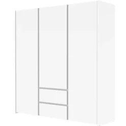 Armoire 3 portes, 2 tiroirs Mosaik blanc ( sur commande )