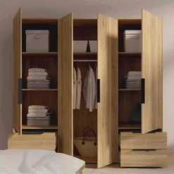Armoire 4 portes + 4 tiroirs Orkney