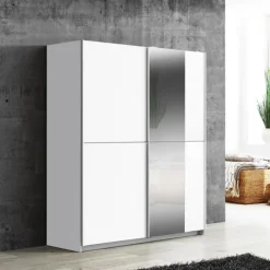 Armoire 2 portes Winner blanc