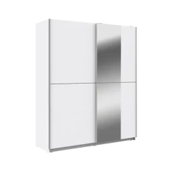 Armoire 2 portes Winner blanc