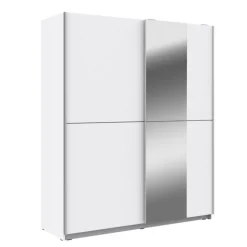 Armoire 2 portes Winner blanc
