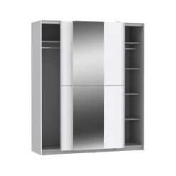 Armoire 2 portes Winner blanc