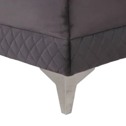 Banc Chakra satin gris