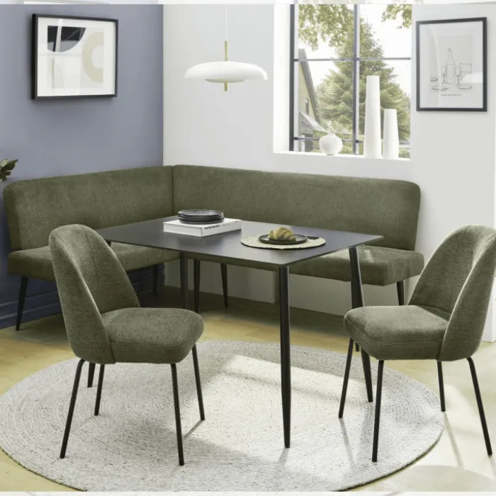 Banc de coin Melvin 1 droit Vert