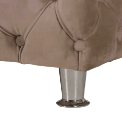 Banc Madrid tissu beige 160 cm