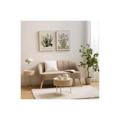Banquette 2 places Navoa beige 214233A