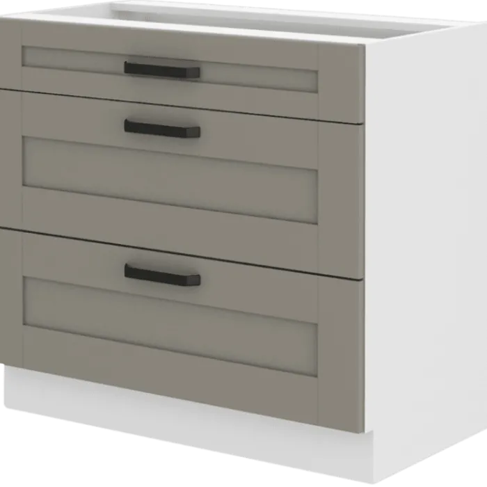 Bas casserolier 80 3T gris