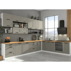 Bas casserolier 80 3T gris