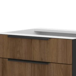 Bas 80 cm Casserolier Monza noyer