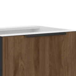 Bas 60 cm 1 porte Monza noyer