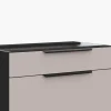 Bas 3 tiroirs 80 cm Arona - sans plan de travail