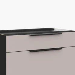 Bas 3 tiroirs 80 cm Arona - sans plan de travail