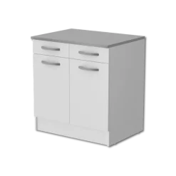 Bas 80 2T/2P Eko blanc