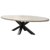 Belluno - Table ovale TOV23 MM 50 - Pied central