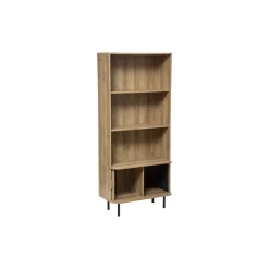 Bibliothèque Colva effet bois