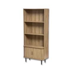 Bibliothèque Colva effet bois