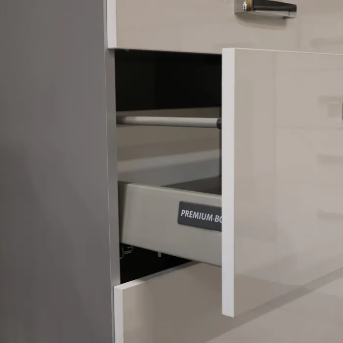 Bloc de cuisine Bianka 240cm