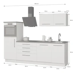 Bloc de cuisine sans éléctromenager Novacool