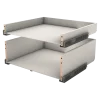Bloc 2 tiroirs Casa L 60 cm