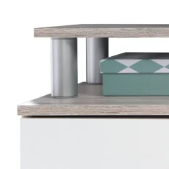 Buffet Gulada cendre/blanc