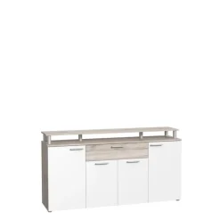 Buffet Gulada cendre/blanc